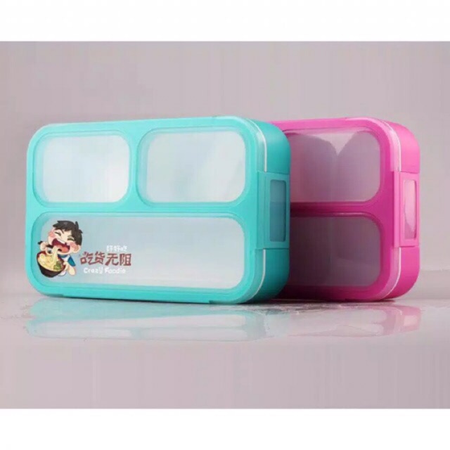 Kotak Makan / YOOYEE MINI LunchBox Anti Tumpah