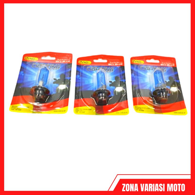 LAMPU BOHLAM DEPAN MOTOR VND H6 18 25 35 WATT
