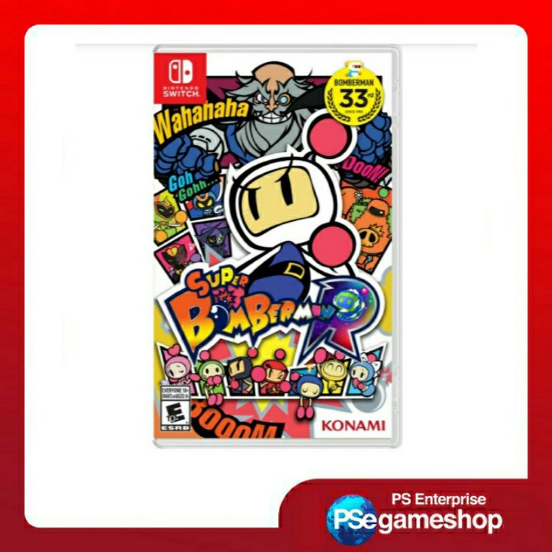 Switch Super Bomberman R Usa/English