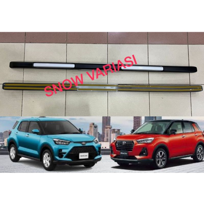 Roof Rail Toyota Raize Daihatsu Rocky 2021 2022 Up Palang