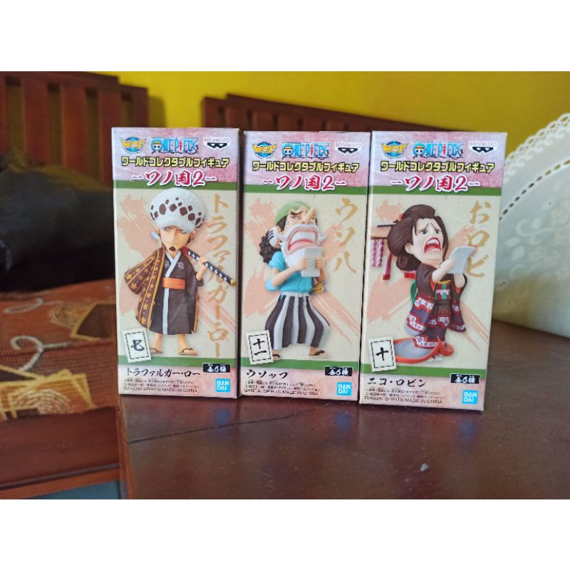 WCF One Piece Wanokuni Vol 2 Wano Kuni Original Banpresto Luffy Zoro