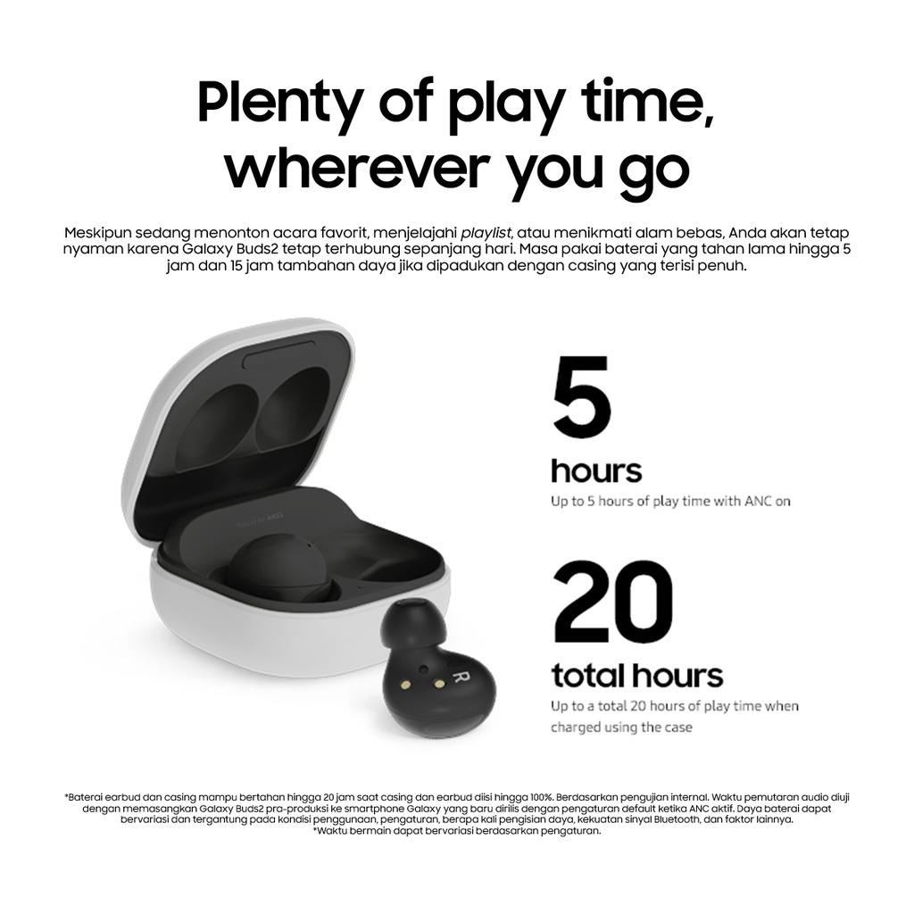 Samsung Galaxy Buds 2 Earbuds Bluetooth True wireless earphone blutut Original Garansi Resmi