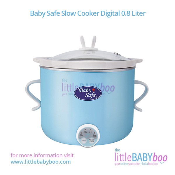 Baby Safe Slow Cooker Digital 0.8 Liter