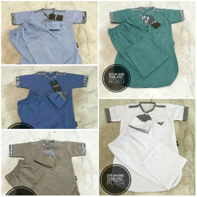 Gamis jubah koko anak premium