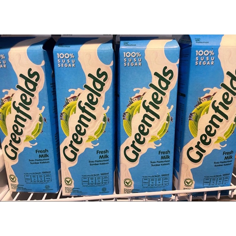 fresh milk greenfields susu greenfield