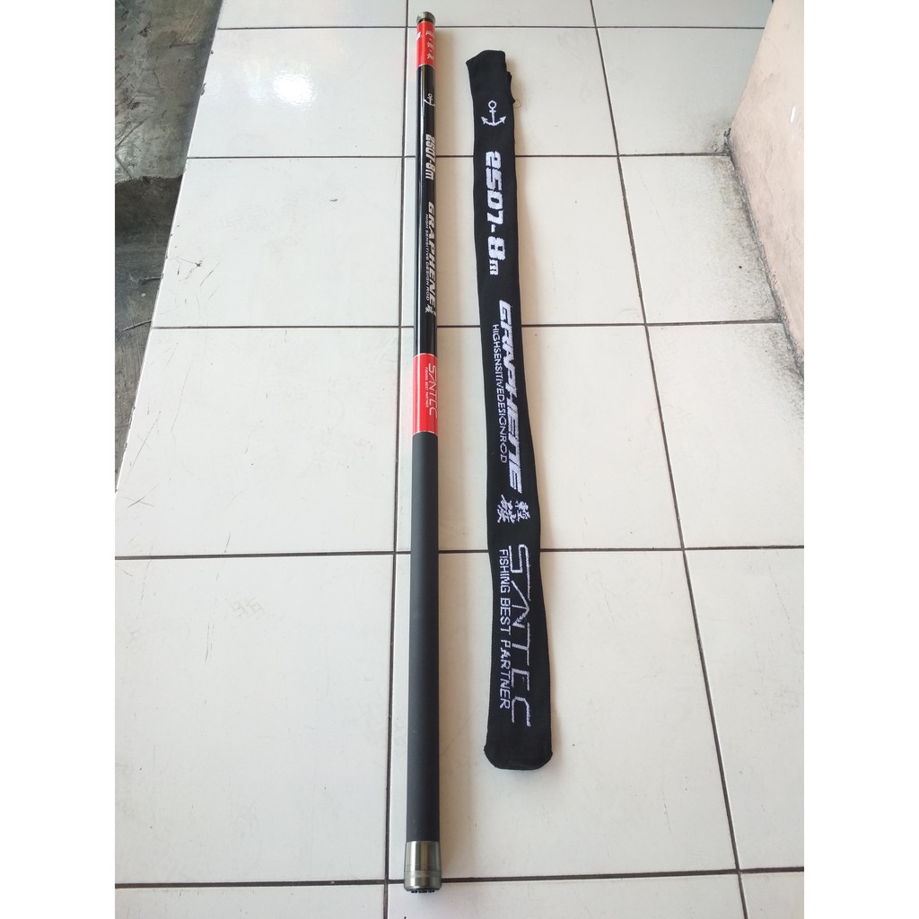 Joran Tegek Carbon ikan Baronang 6meter 7meter 8meter