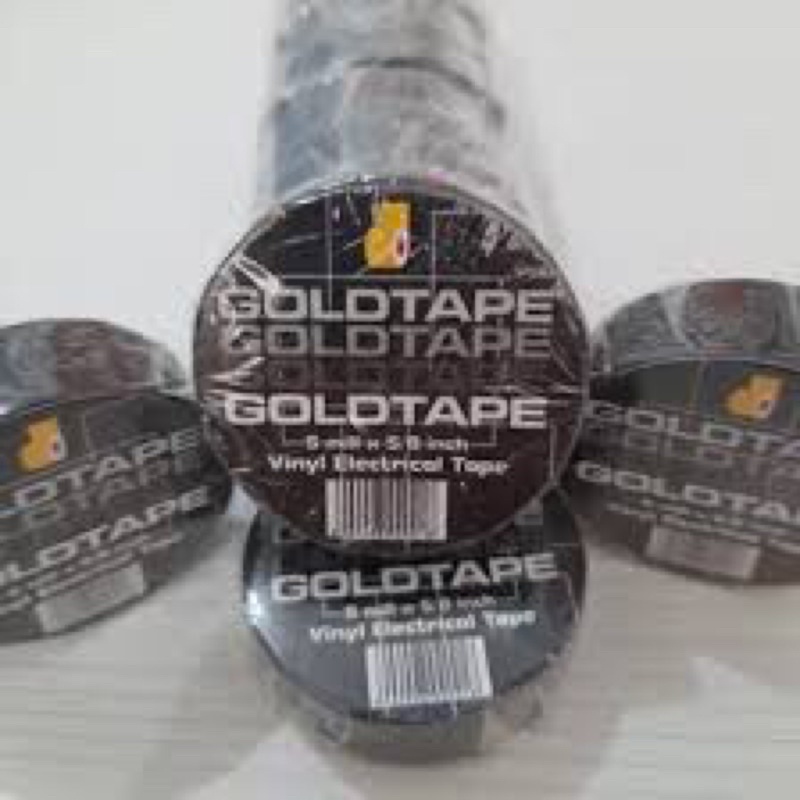 

ISOLASI HITAM GOLDTAPE / ISOLASI LISTRIK 10pcs