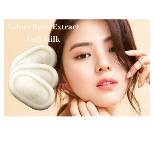 sabun pemutih exstract rice milk / sabun pemutih seluruh badan 80g