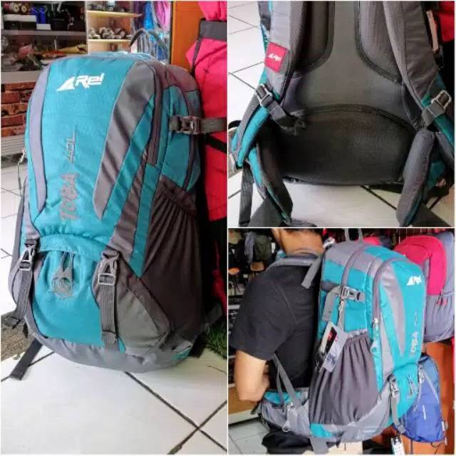 Tas Ransel Rei Toba ORI Daypack Rei Toba 40L Original+Raincover