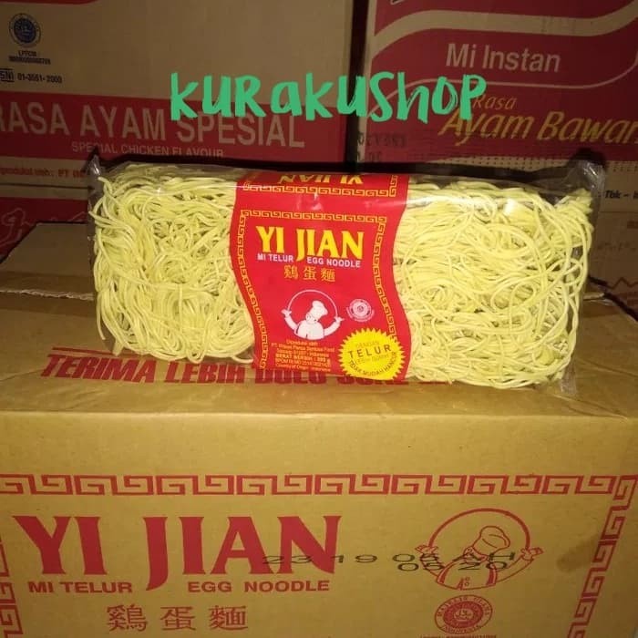 

PASTA-ANEKA- YI JIAN EGG NOODLE REGULAR -ANEKA-PASTA.