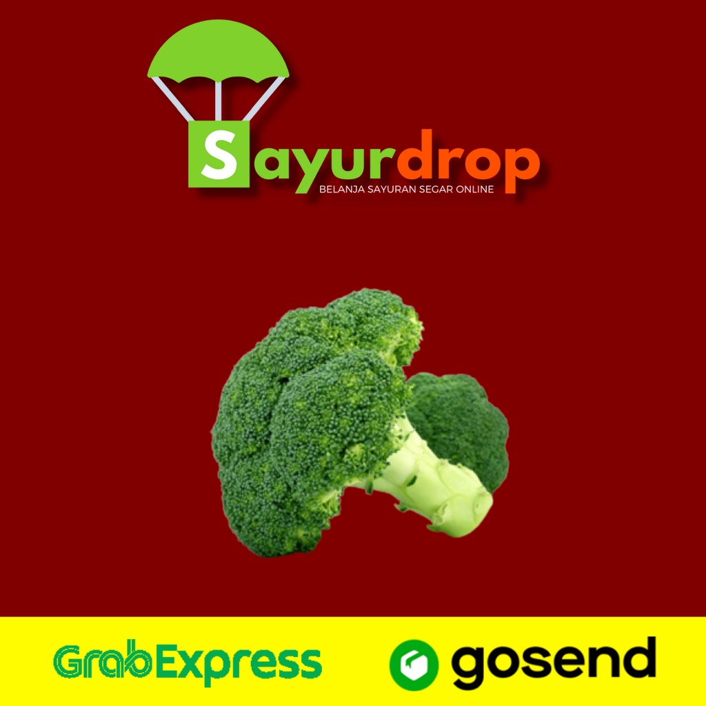 

Brokoli 500 Gram - Cepat Segar Murah Higienis - Instant/Same Day Delivery (Sayurdrop)