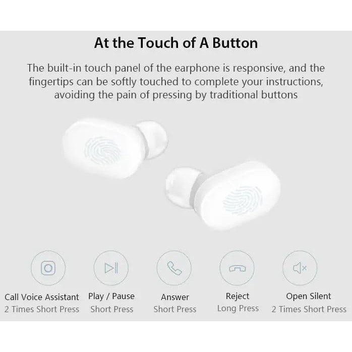 Original Xiaomi Mi AirDots Lite Bluetooth Earphone Headset TWS