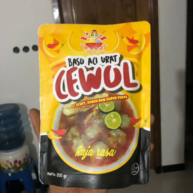 

Baso Aci Urat Cewul Cingcay Khas Garut Bandung Raja Rasa