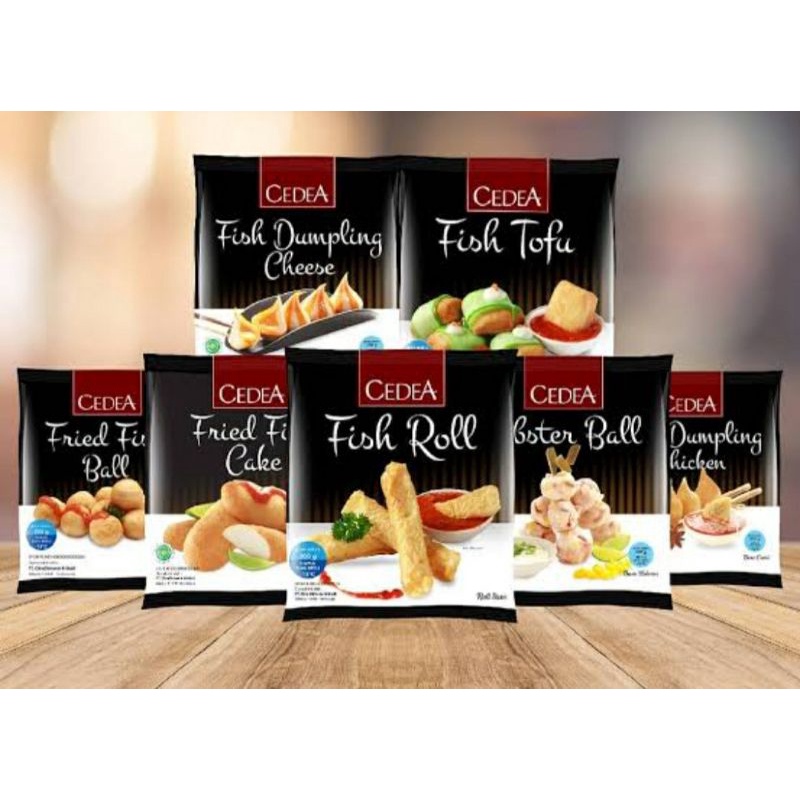 

Cedea Bakso Seafood/ Cedea Dumpling Ayam/ Cedea Dumpling Keju / Cedea Dumpling Cheese / Cedea Dumpling Chicken