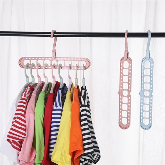 Gantungan Baju / Hanger Multifungsi 9 Lubang