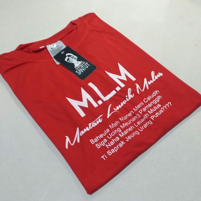 kaos distro Bandung kaos tulisan kata-kata mantan leuwih mulus kaos kata-kata sunda unik lucu