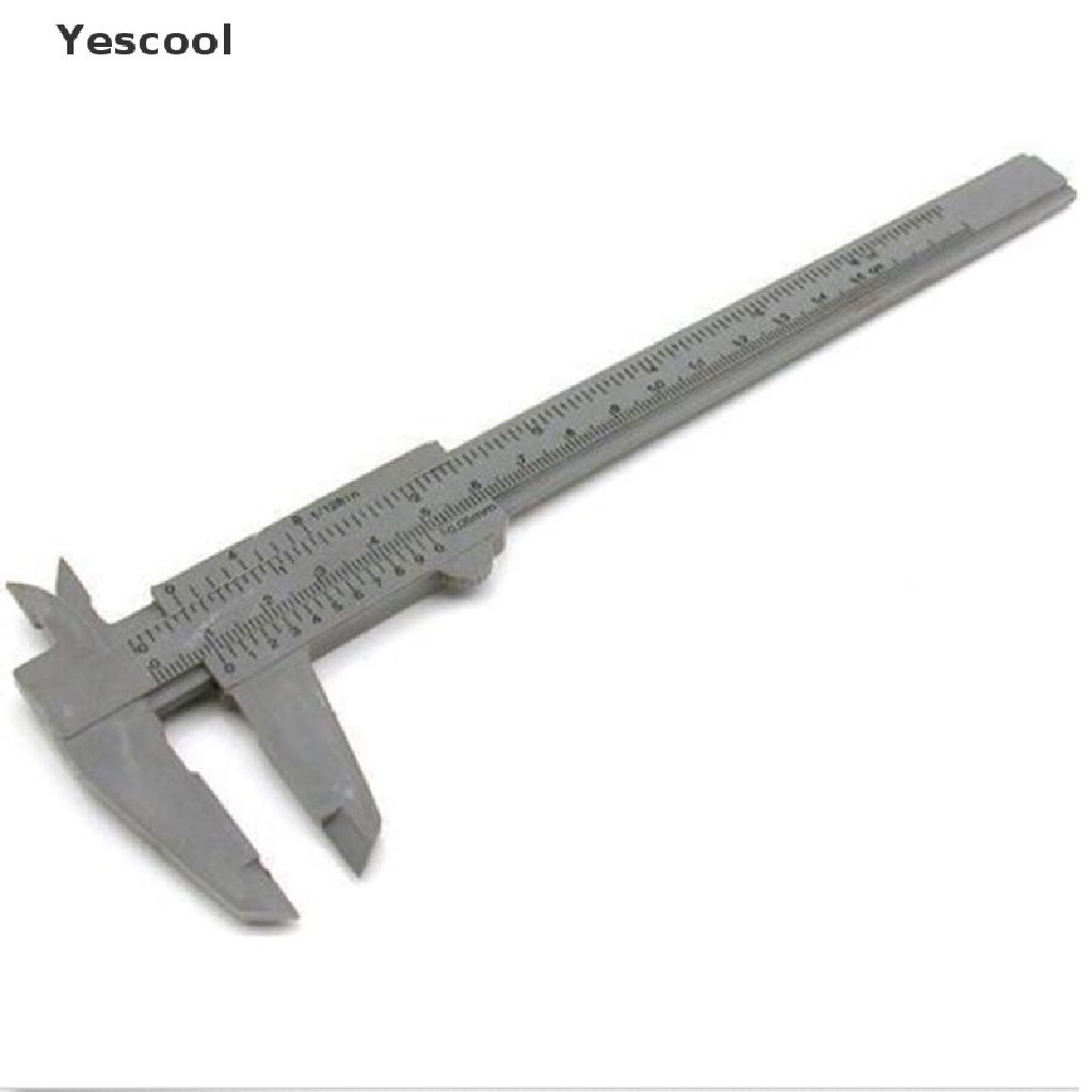 Vernier Caliper Microme Bahan Plastik Ukuran 0-150MM​Alat Guage Daily