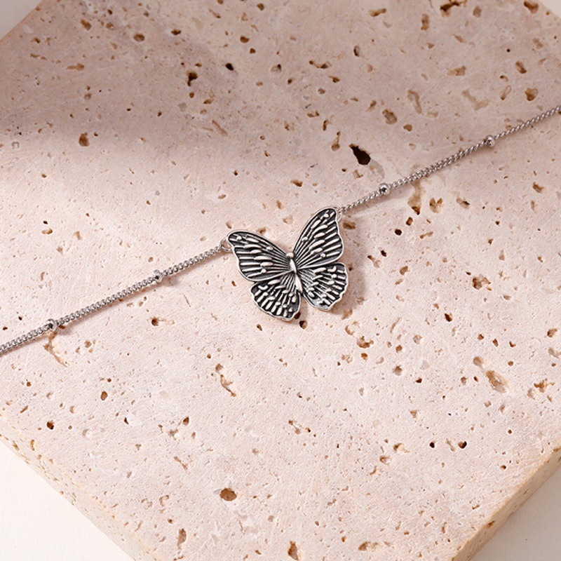 Butterfly Necklace Accessories Clavicle Chain Simple Versatile