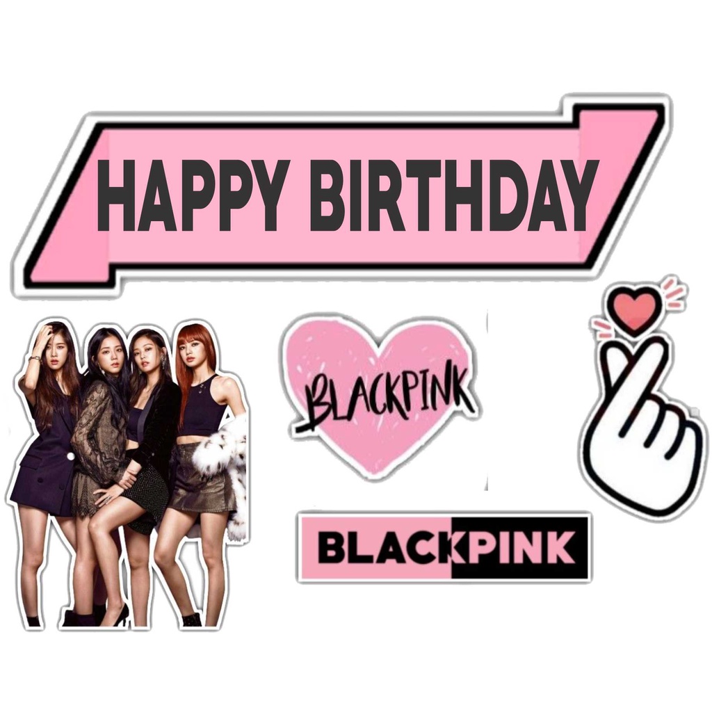 

TOPPER CAKE ULANG TAHUN / HIASAN KUE BLACKPINK