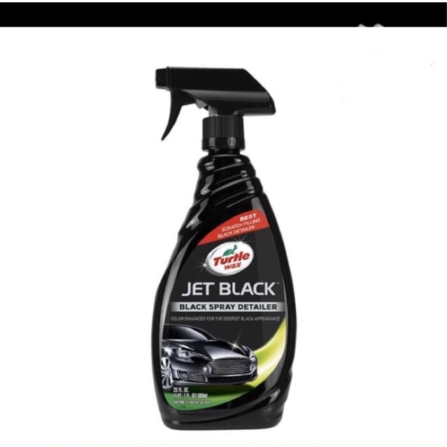 Turtle Wax Jet Black Spray Detailer