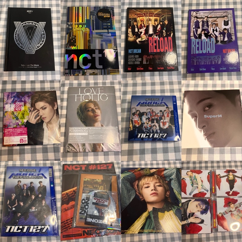 [SALE] Album nct dream nct 127 wayv album chain taeyong superm cover mark kr ver hot sauce ridin neo