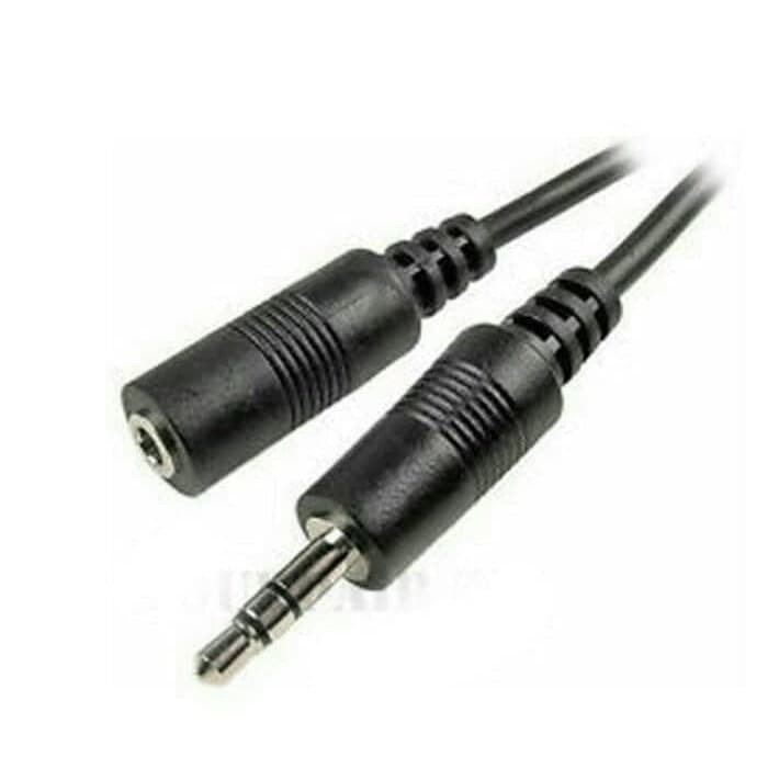 Kabel Audio Extension 1.5m - Kabel Perpanjangan Aux - Audio Jack 3.5mm