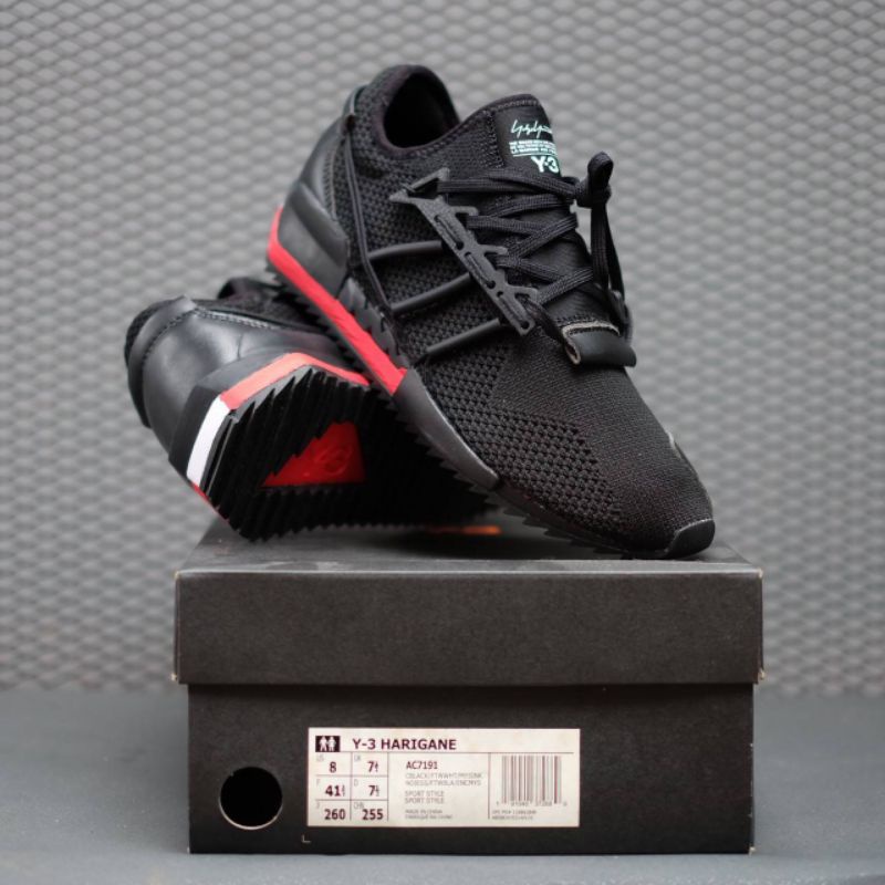 Adidas y-3 Harigane “ Black Red “100%Real Pict