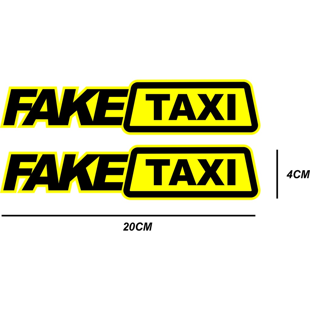 STIKER LOGO FAKETAXI