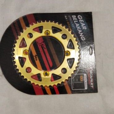 Gear / gir Belakang KLX 150 428*50T SCARLET