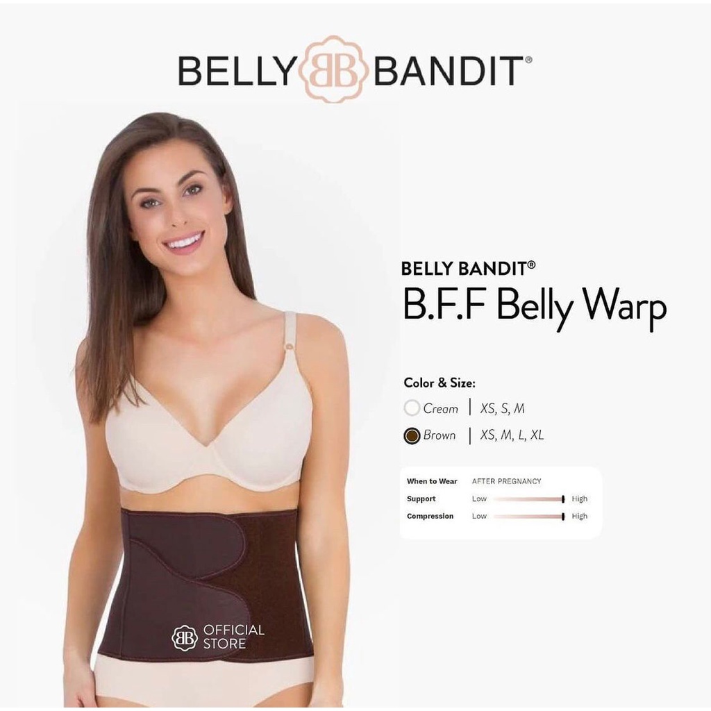 Belly Bandit BFF Belly Wrap Cream