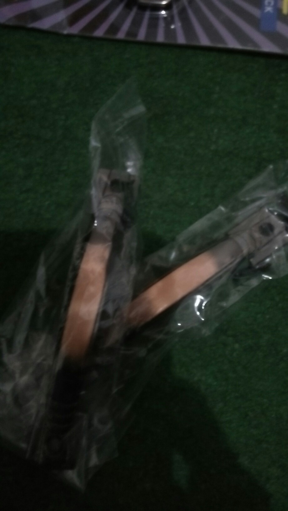 Handle Tarikan Meja Laci Lemari Chrome Emas Antik