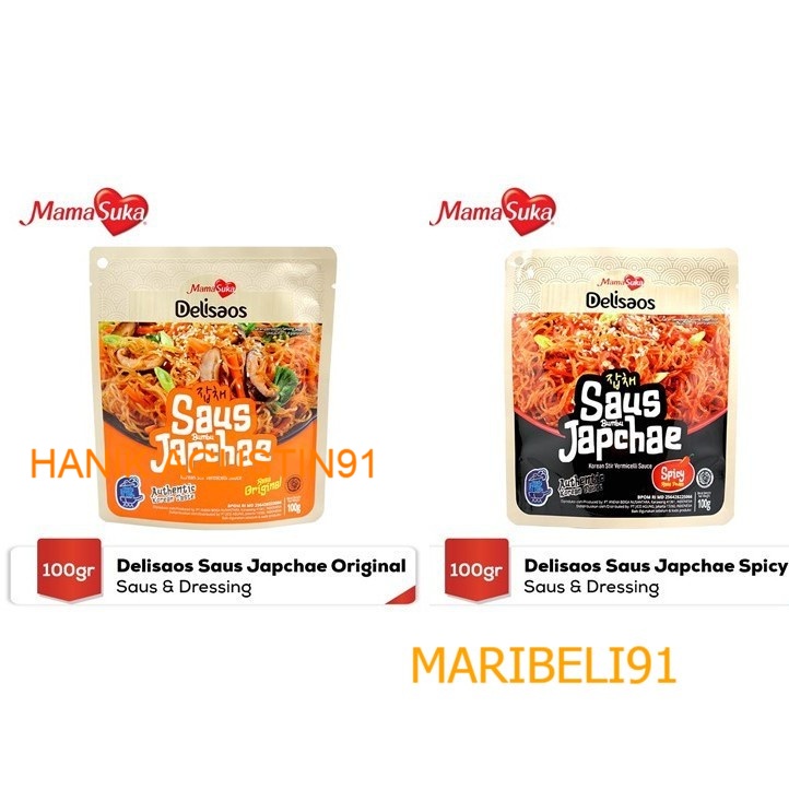 

Mama Suka Mamasuka Saus Japchae Stir Vermicelli Bumbu Soun Mie Goreng Daging Panggang Delisaos Sauce saos Bumbu Korea 100 gr MB91 HALAL