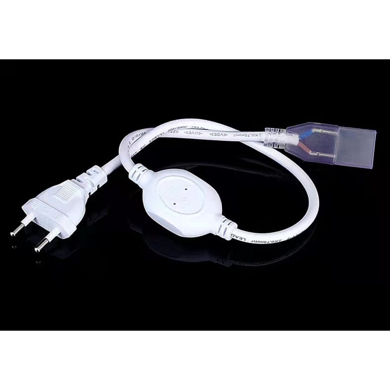 SOKET KABEL COLOKAN LAMPU LED NEON FLEX