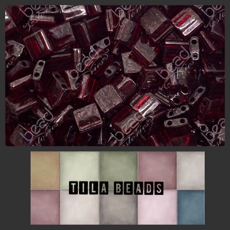 Miyuki Tila Beads TL - Red