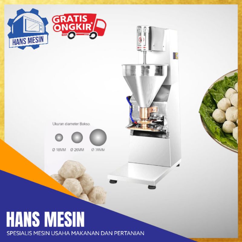 Jual Mesin Cetak Bakso Meat Ball Foaming Getra Sj 280 Shopee Indonesia