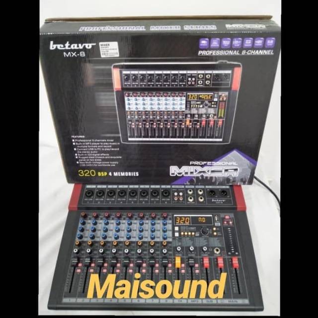 POWER MIXER BETAVO MX8 MIXER BETAVO MX 8