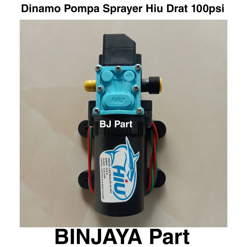 Dinamo pompa sprayer merk Hiu