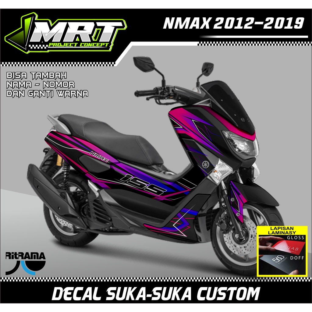 COD Decal Nmax Tahun 2012-2019 Full Body, Stiker Dekal Nmax 2012-2019 Full Body