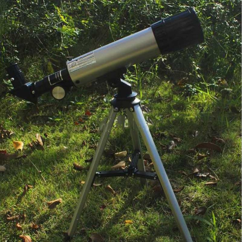 Teropong Bintang Teleskop Astronomical Telescope 50mm 60X Zoom Tripod