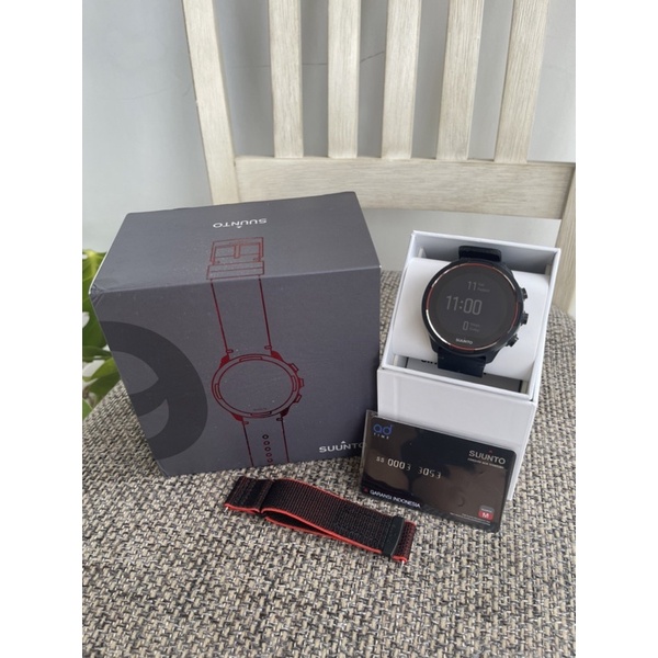Jam Tangan Suunto 9 Baro Red with Gift Box Second