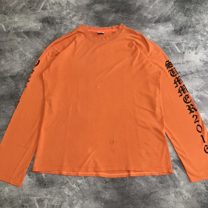 longsleeve Vetements / kaos lengan panjang pria wanita motif ditangan