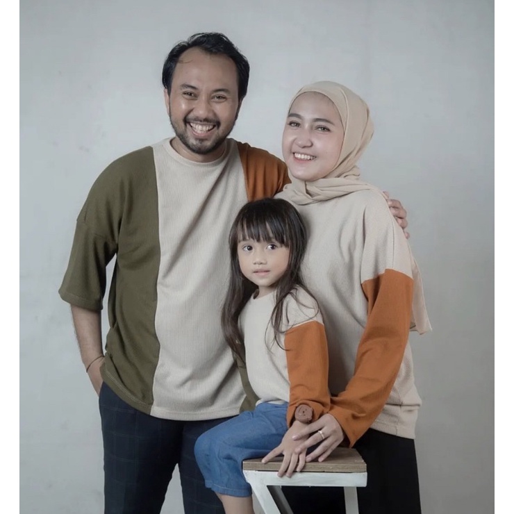 RACHIDKIDS / COLORBLOCK FAMILY SET BUTTERNUT