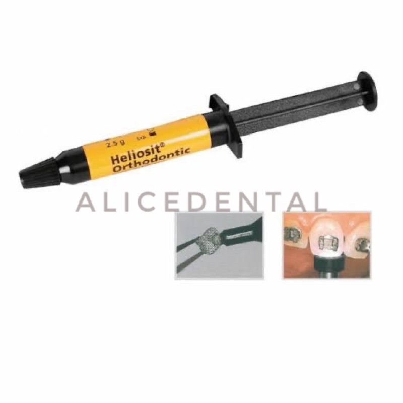 Heliosit lem ortho behel bracket LC ivoclar orthodontic adhesive single bond lightcure light cure