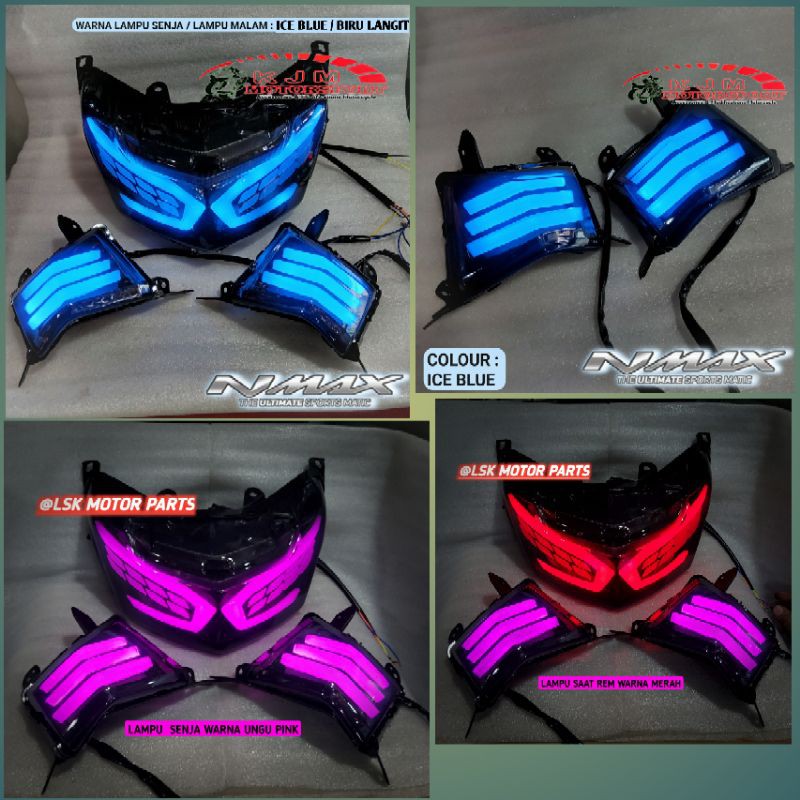 Lampu Belakang Nmax old 155 Stoplamp Nmax Old 155 Plus Lampu Sein Nmax