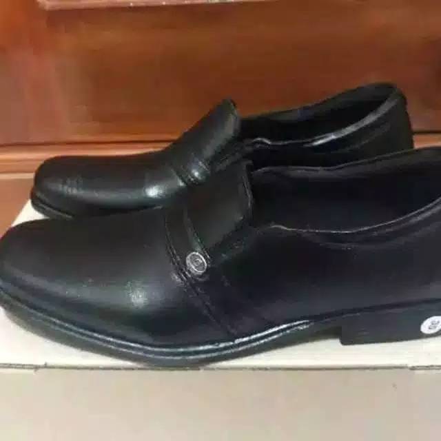 sepatu sekolah anak anak sd smp pria cowok pantofel pantovel hitam