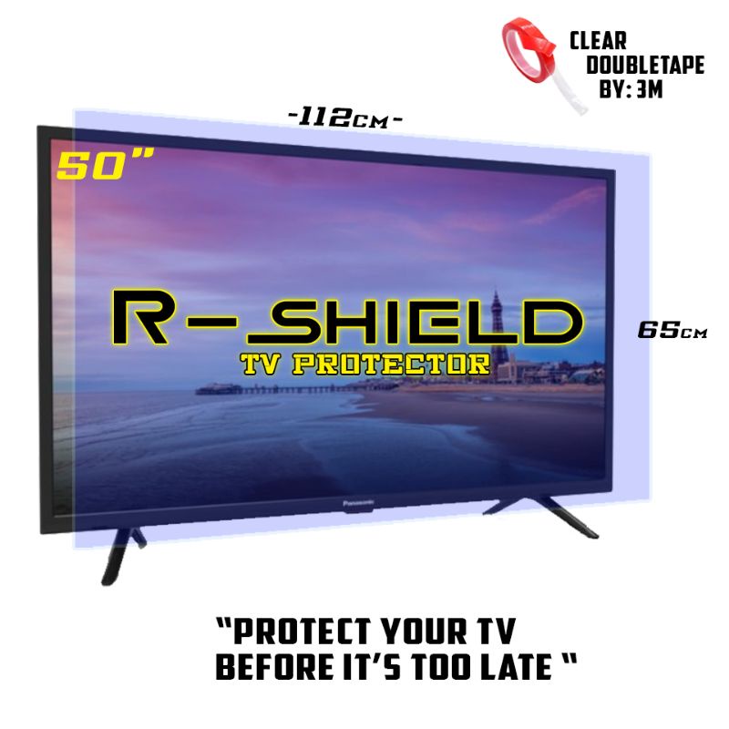 R-Shield 50 inch TV Protector - Pelindung layar TV LED