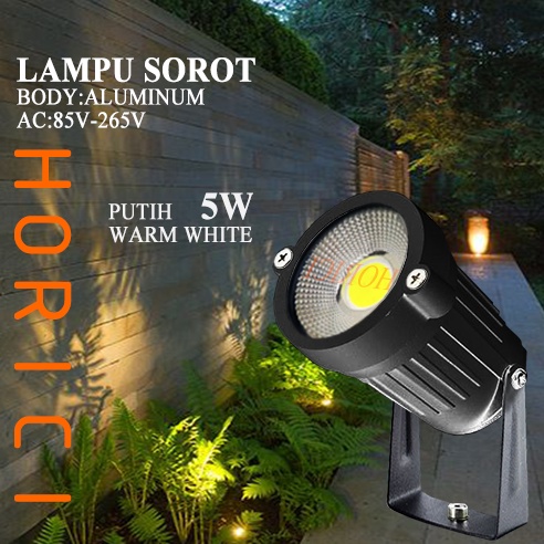 COB 5W Lampu Sorot Taman 5Watt Garden Light