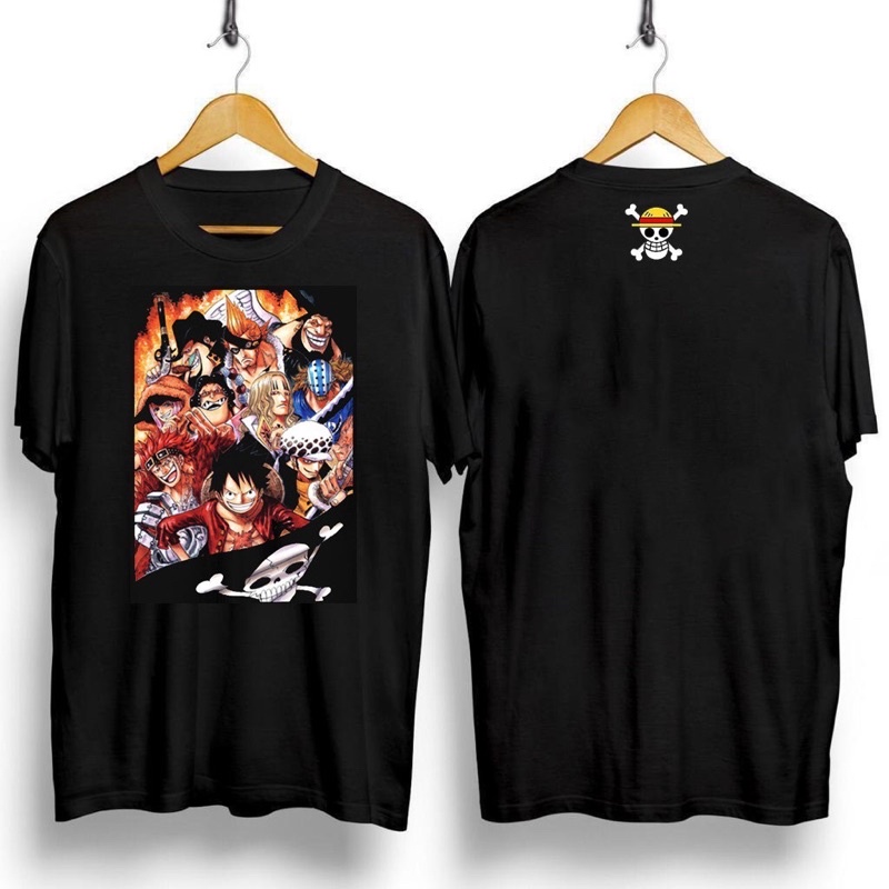 ONE PIECE KAOS ONE PIECE ORIGINAL BAJU KAOS T SHIRT PRIA WANITA DISTRO ANIME ONE PIECE PIRATE MURAH