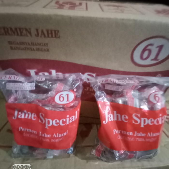 Permen Jahe 61 pak 125 gr