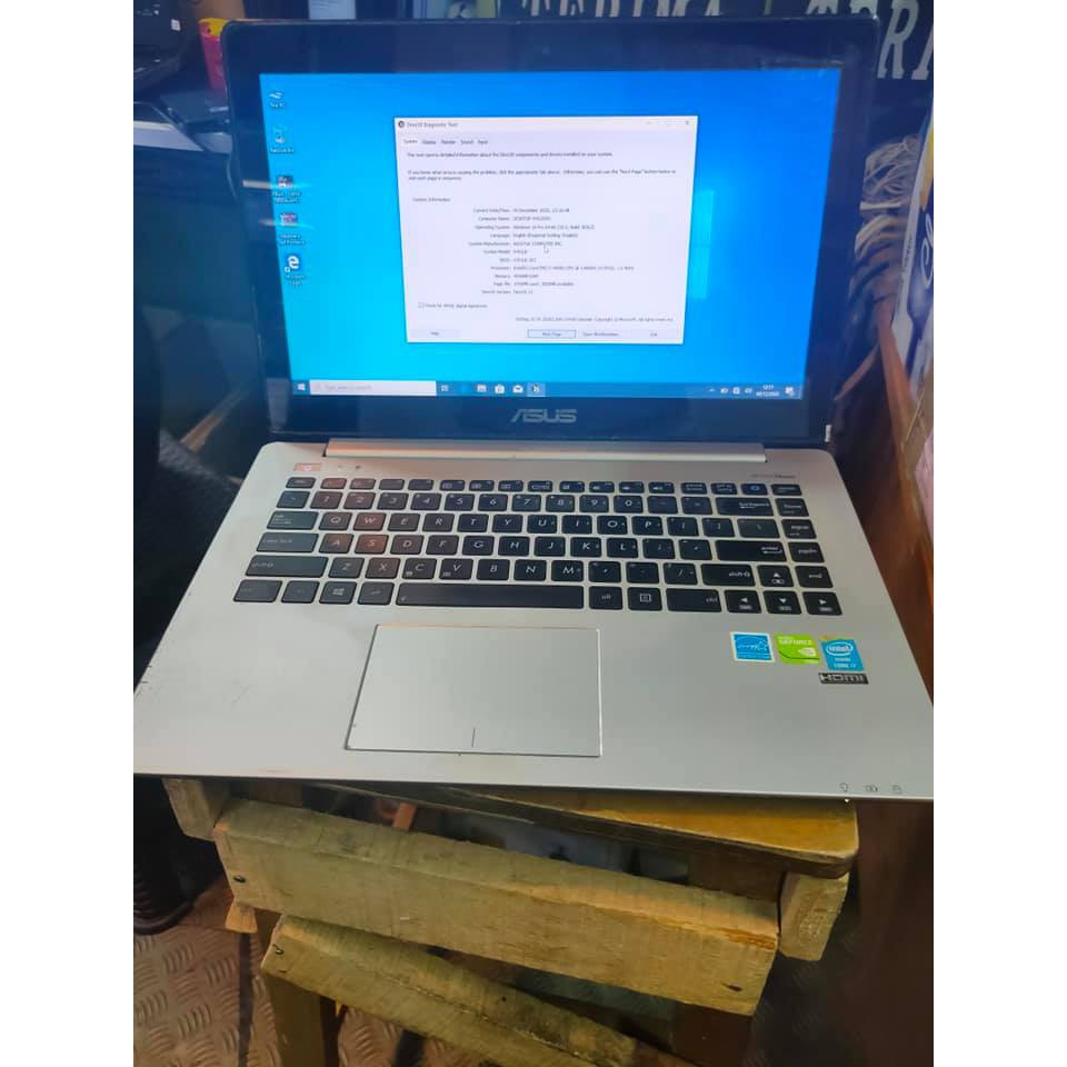 Asus Vivobook S431LB Core i7 4500 - VGA NVIDIA GT740M 2gb - Touch - 14